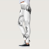 Leggings Engins mécaniques (Gauche)