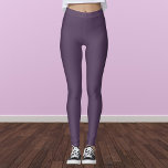 Leggings English Violet Solid Color<br><div class="desc">English Violet Solid Color</div>