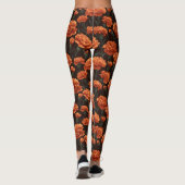 Leggings Ensemble-cadeau de vacances Orange Exercise Carnat (Dos)
