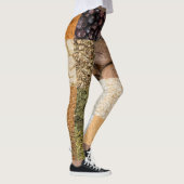 Leggings Ensemble de collages d'épices et d'ingrédients ali (Droite)
