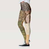 Leggings Ensemble de collages d'épices et d'ingrédients ali (Gauche)