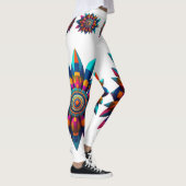 Leggings entièrement imprimés en design d'art amér (Droite)