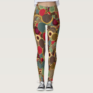 Leggings Entraînement de yoga Pantalon Motif du milieu du s