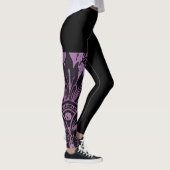 Leggings  Entraînement sans couture Mandala haute taille  (Droite)