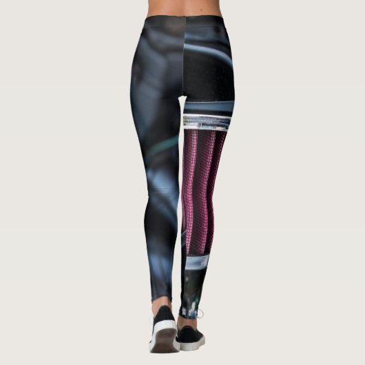 Leggings Entrée d'air Chrome (Dos)