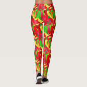 Leggings Enveloppe Cadeau tendance Abstraite saison de vaca (Dos)