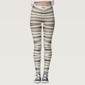 Leggings Enveloppement Éffrayant d'Halloween pour enveloppe (Devant)