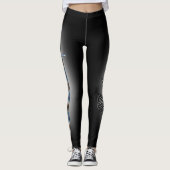 Leggings Épée en acier écossaise de tartan de Thompson de (Devant)