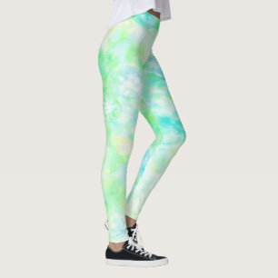 Leggings Éperche verte bleue Aquamarine