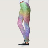 Leggings Épersion arc-en-ciel personnalisée (Gauche)