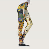 Leggings Ephémère d'Halloween vintage (Droite)