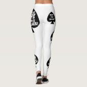 Leggings Épouse de la reine des pique (Dos)