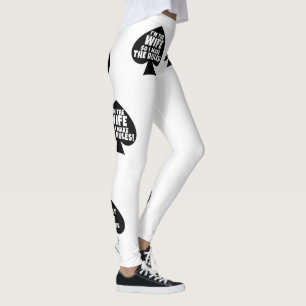 Leggings Épouse de la reine des pique
