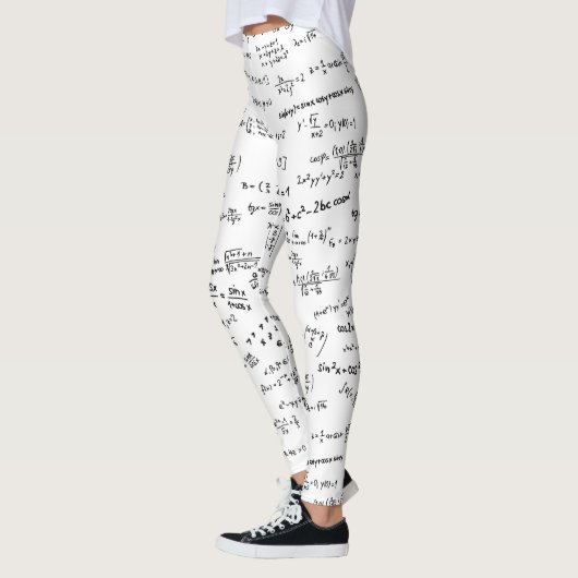 Leggings Equations Mathématiques Femmes Yoga Courant (Gauche)