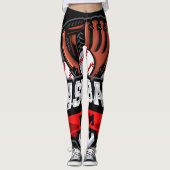 Leggings Équipe cycliste Baseball (Devant)