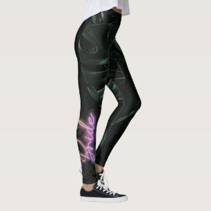 Leggings Équipe de la mariée Demoiselle d'honneur des Pal