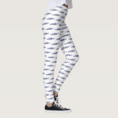 Leggings Équipe de rameurs de l'équipage de rame bleu Sport (Droite)