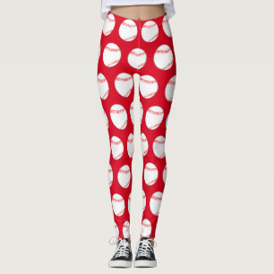 Leggings Équipe féminine de baseball sur mesure Couleur C