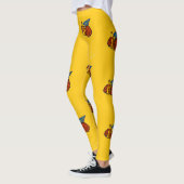 Leggings Équipement de courtoisie jaune (Gauche)
