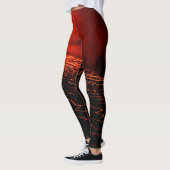 Leggings éruption volcanique (Gauche)