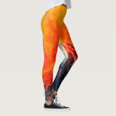 Leggings Éruption volcanique : puissance brute (Droite)