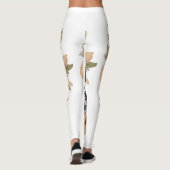 Leggings ESCALE DE FLEURS vintages (Dos)