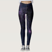 Leggings Espace Abstrait (Devant)