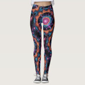 Leggings Espace coloré Mandala (Devant)