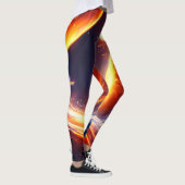Leggings Espace d'eau de feu (Droite)