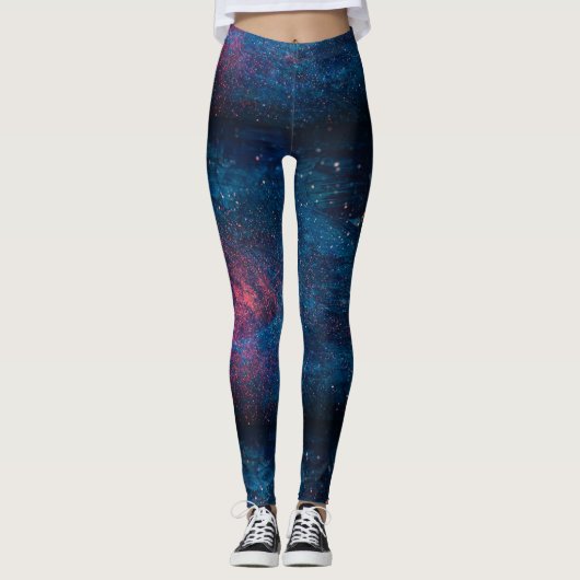 Leggings Espace et Galaxie (Devant)