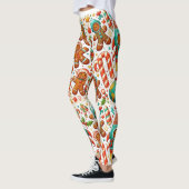 Leggings espace pain d'épices de Noël (Gauche)