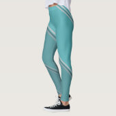 Leggings Espace profond chic sous Eggshell Blue Banding Pri (Gauche)