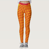 Leggings Espagne leggings, mode, drapeau espagnol (Devant)