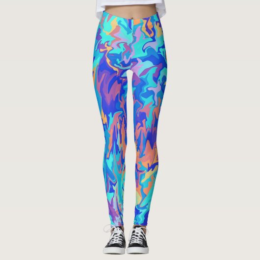 Leggings Esprits dans la mer... (Devant)