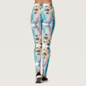 Leggings Esquisse de luxe des Maldives | (Dos)