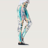 Leggings Esquisse de luxe des Maldives | (Droite)