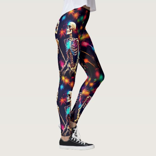 Leggings Esquisses et feux d'artifice (Droite)