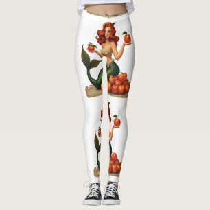 Leggings Essayer mes pêches Mermaid Thunder_Cove
