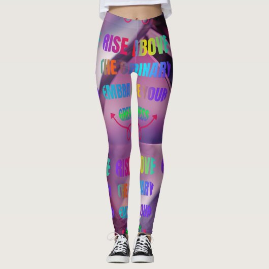 Leggings Essence de prison de cristal (Devant)