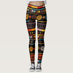 Leggings Essence des Amérindiens : Ethnic Vintage