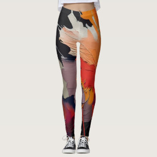 Leggings Essence du jardin I – Expression nocturne