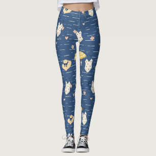 Leggings Essentiels de plage d'été motif (5)