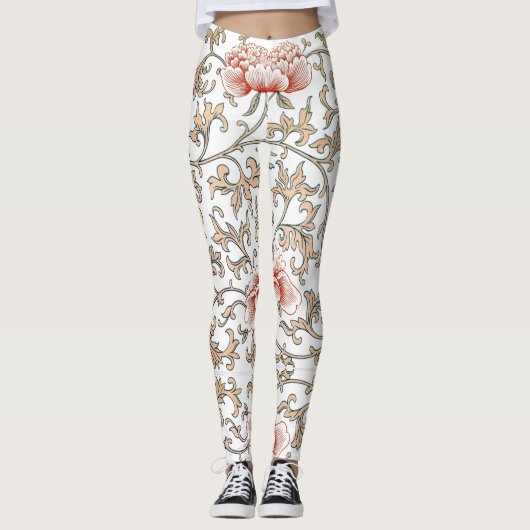 Leggings Estampes ornement floral par Owen Jones Poster (Devant)