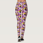 Leggings esthétique Rétro 80 (Dos)