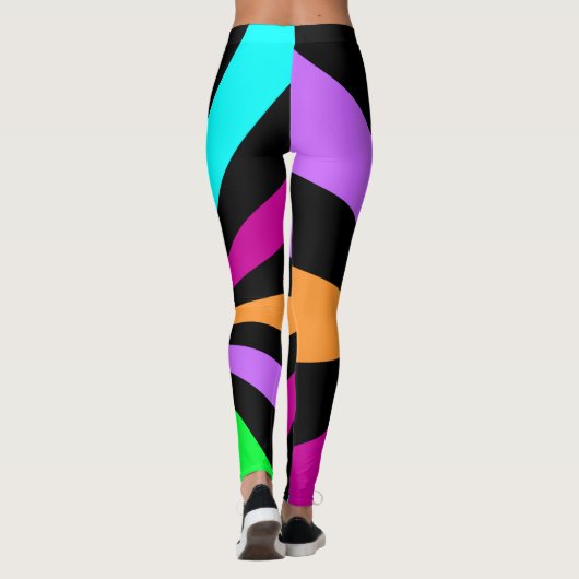 Leggings et conseils Color Pop Neon (Dos)