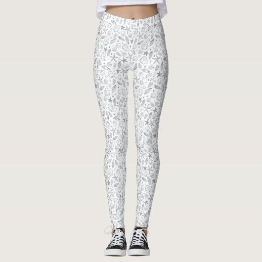 Leggings État d'esprit tropical, toute l'année (Devant)