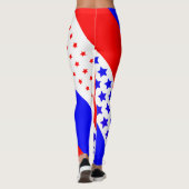 LEGGINGS ÉTATS-UNIS D'AMÉRIQUE ROUGE BLANC & BLEU USA (Dos)