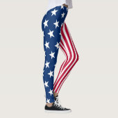 Leggings États-Unis Drapeau américain étoiles et rayures (Droite)