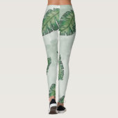 Leggings Été Avec Feuille Verte (Dos)
