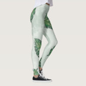 Leggings Été Avec Feuille Verte (Droite)
